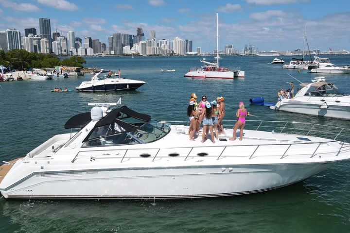 a small boat in a body of water