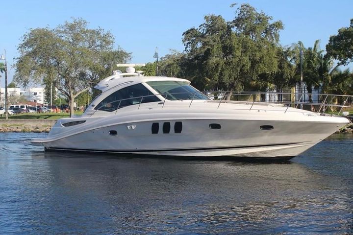 a small boat in a body of water